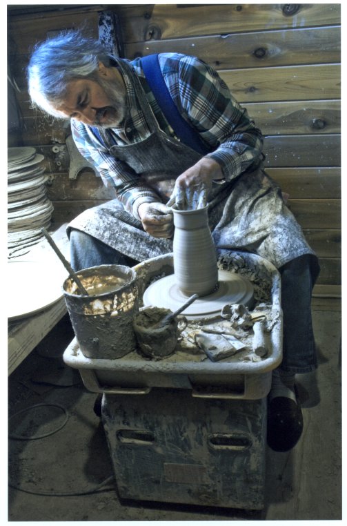 Brad Sondahl pottery, by Bill Carsrud
